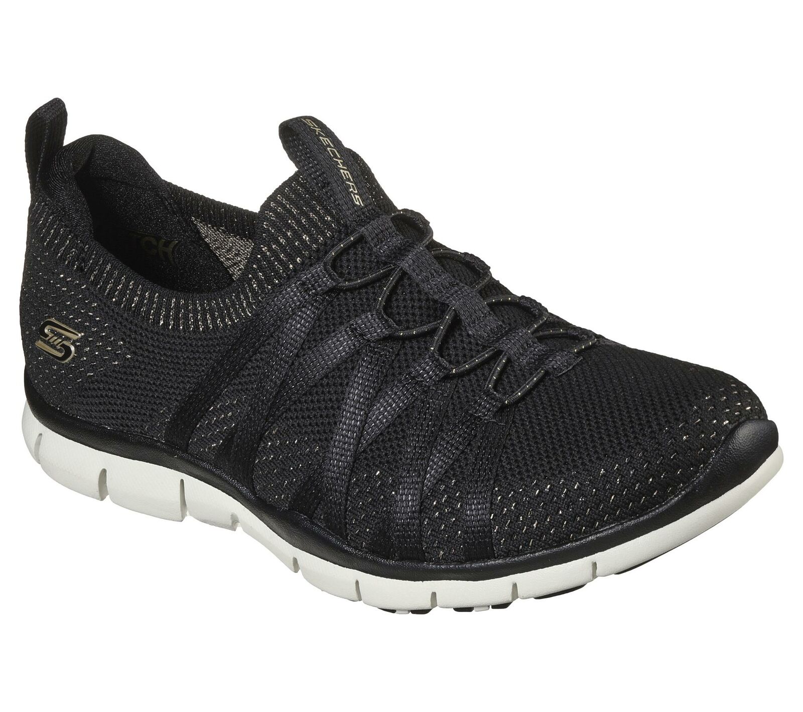 Skechers gratis mesh bungee women's slip on athletic shoes online