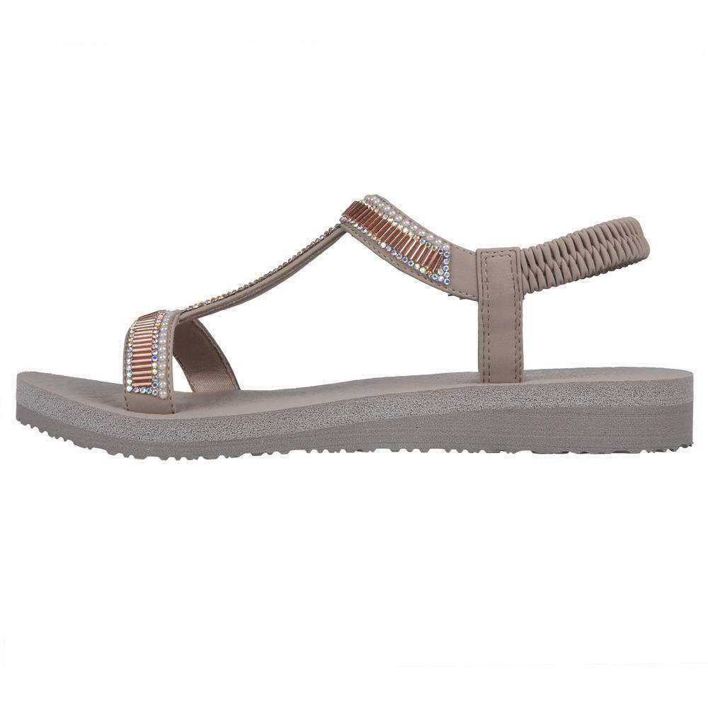 Skechers Meditation Bead Please Vegan Flip Flop Sandals 119292
