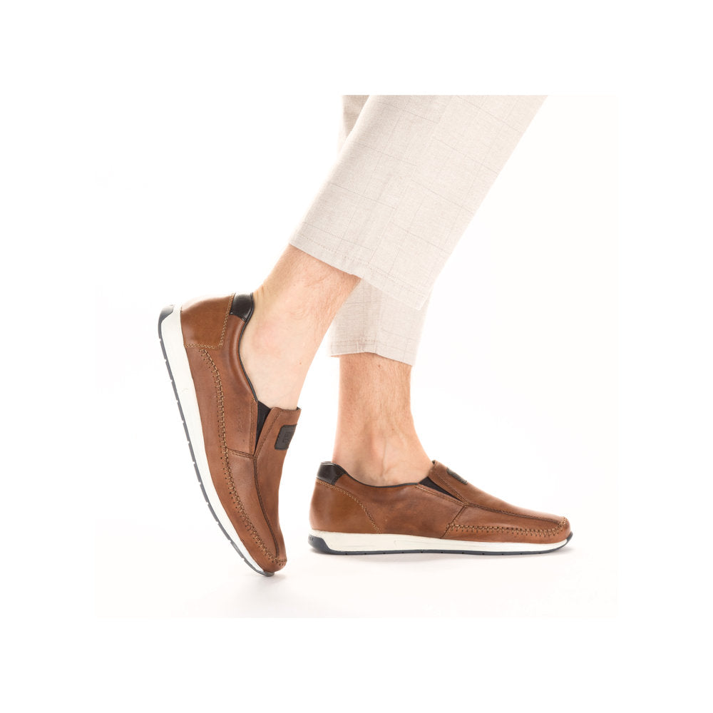 Rieker Elasticated Mens Slip On Shoes 11962