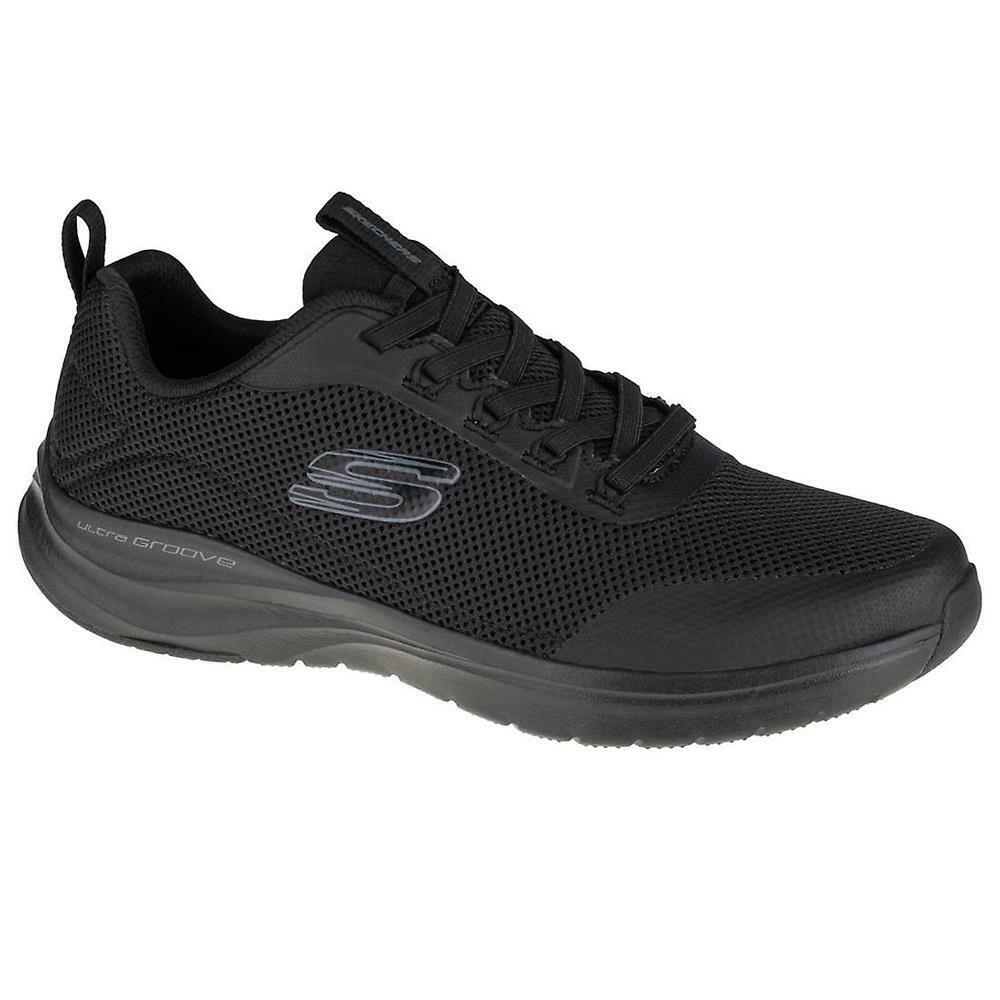 Skechers go run ultra r black online