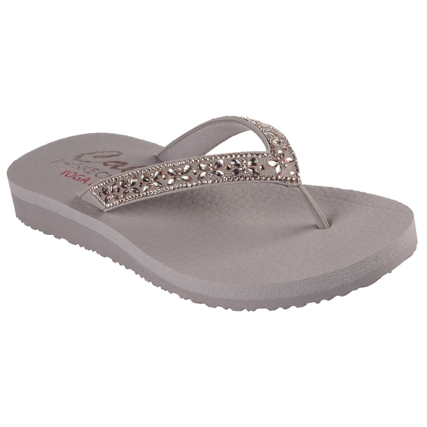 Skechers Womens Meditation Butterfly Garden Sandals Flip Flops 119660