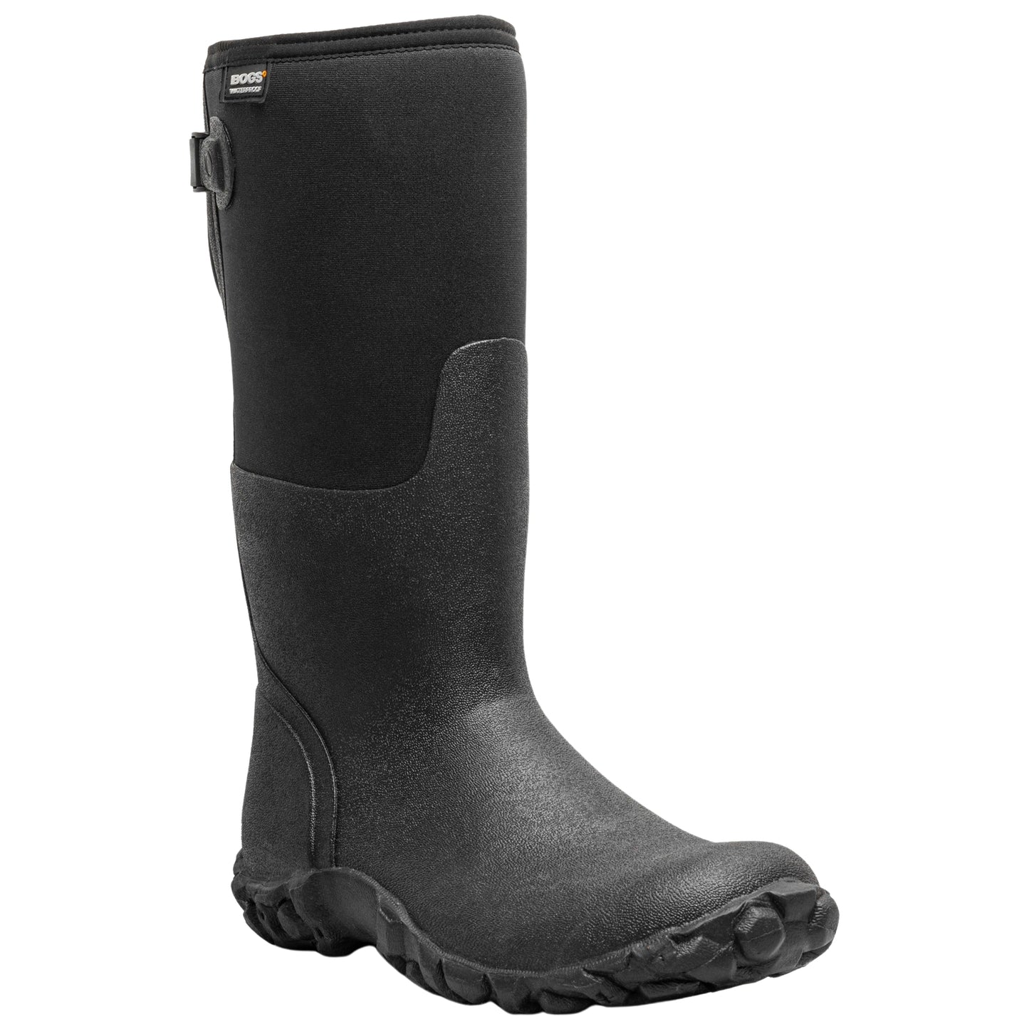BOGS Mens Mesa Adjustable Calf Black Waterproof Insulated Wellies Boots