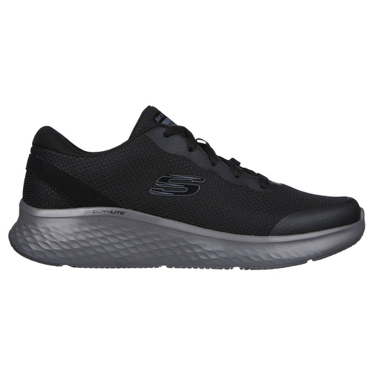 Skechers Mens Skech-Lite Pro Clear Rush Black Charcoal Vegan Trainers Shoes