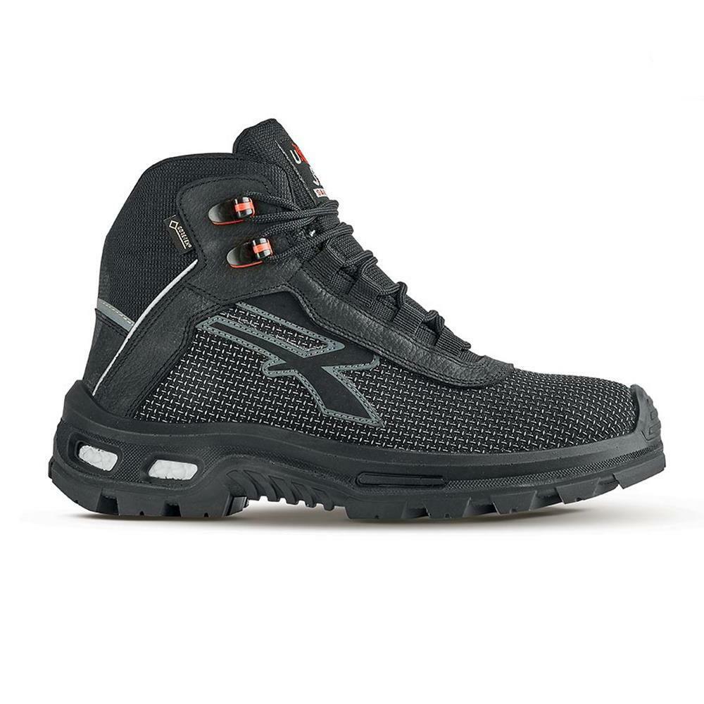 UPower Domination Black Lightweight Goretex Composite Safety Work Boots RL1E144