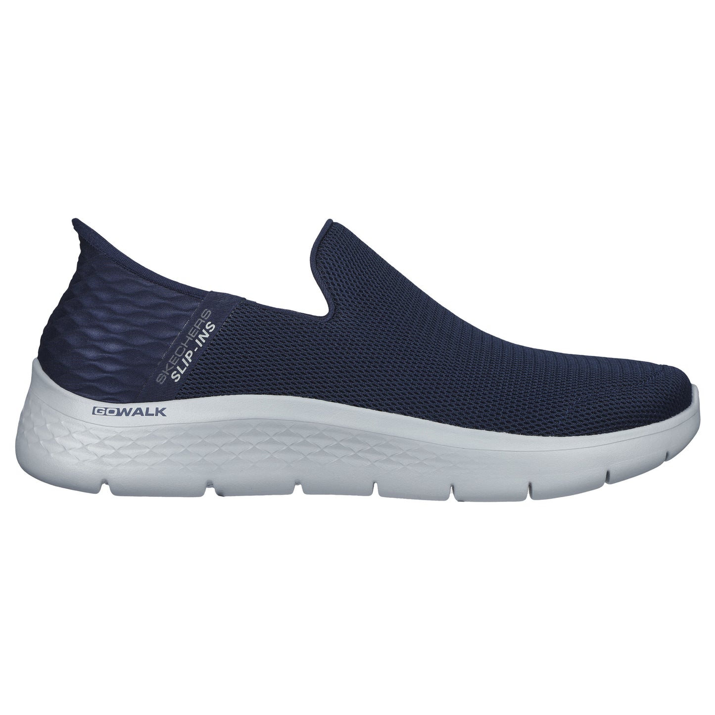 Skechers Go Walk Flex No Hands Navy Slip On Lightweight Shoes