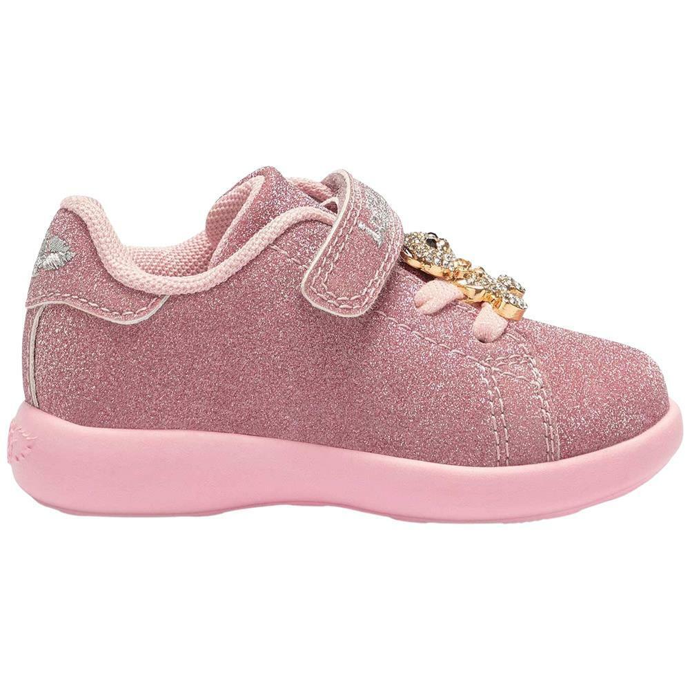 Lelli Kelly LK4800 (LC01) Sarah Rosa Glitter Teddy Shoes