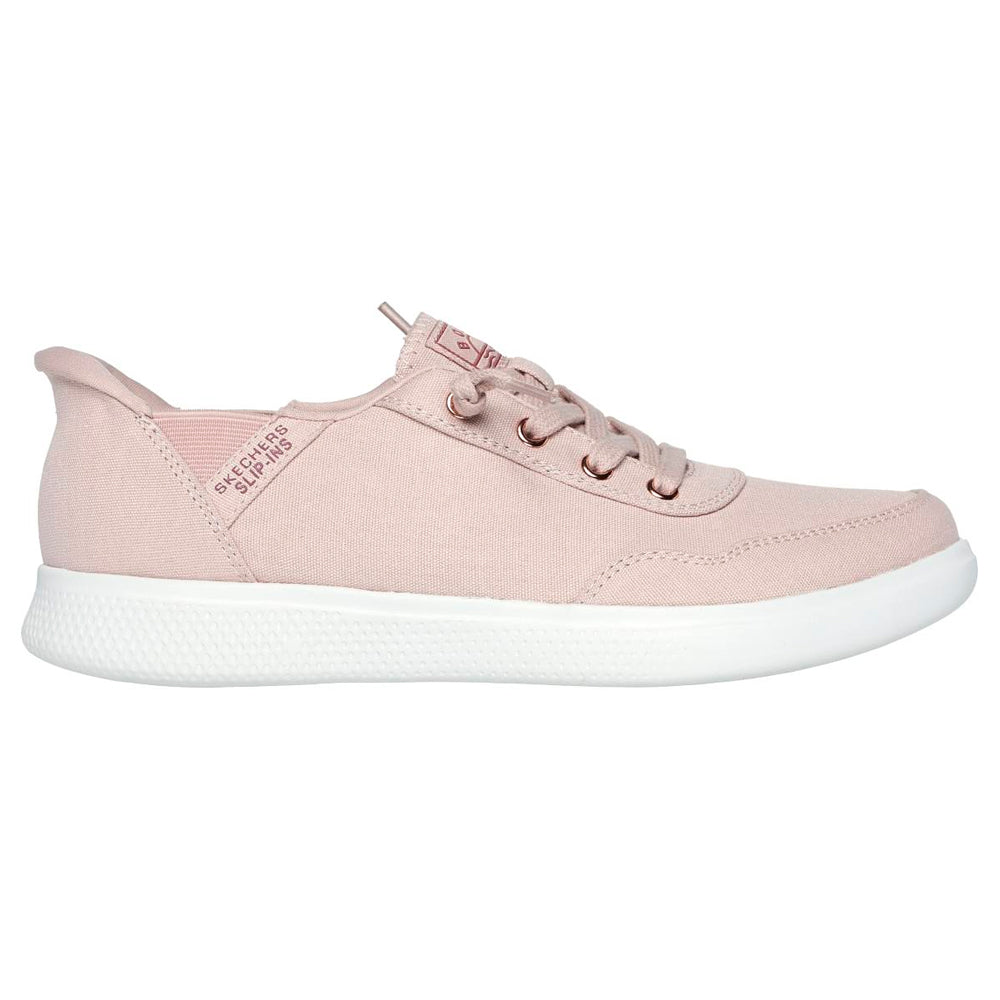 Skechers Womens Slip Ins Canvas Slip On Shoes Trainers 114815