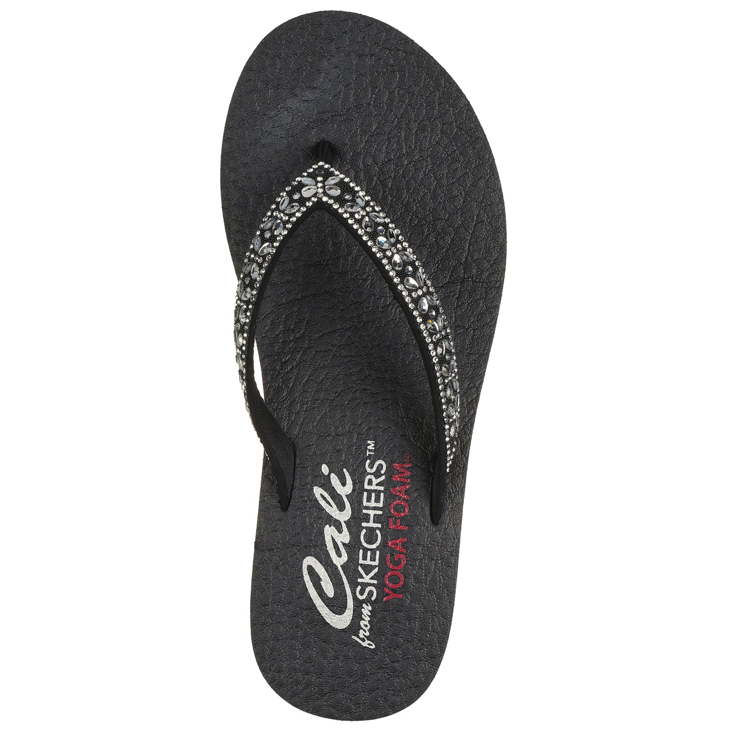 Skechers Womens Meditation Butterfly Garden Sandals Flip Flops 119660