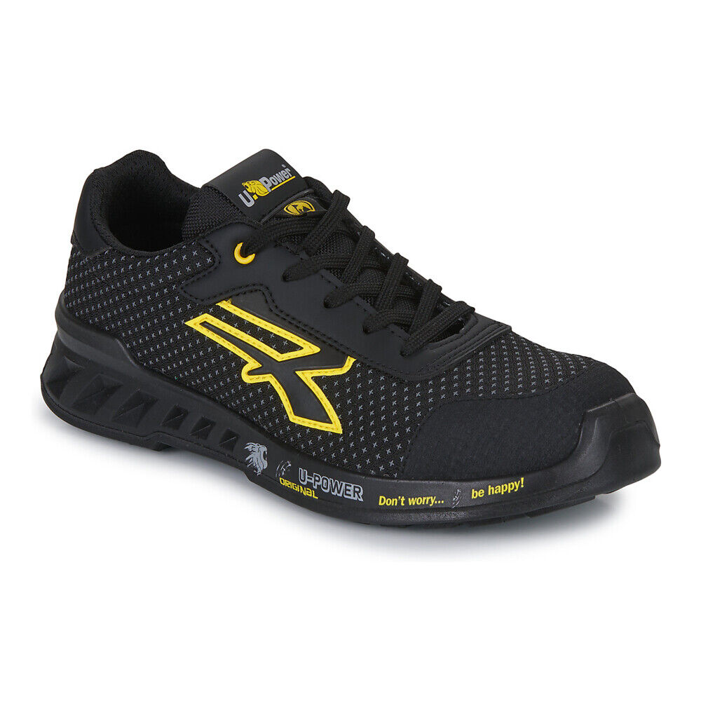 UPower Unisex Matt Lightweight Water Repellent Anti Slip Safety Shoes