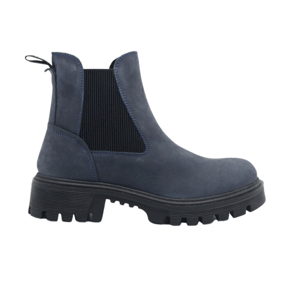 Wrangler Womens Boots Seattle Chelsea Nubuck Navy WL22508A