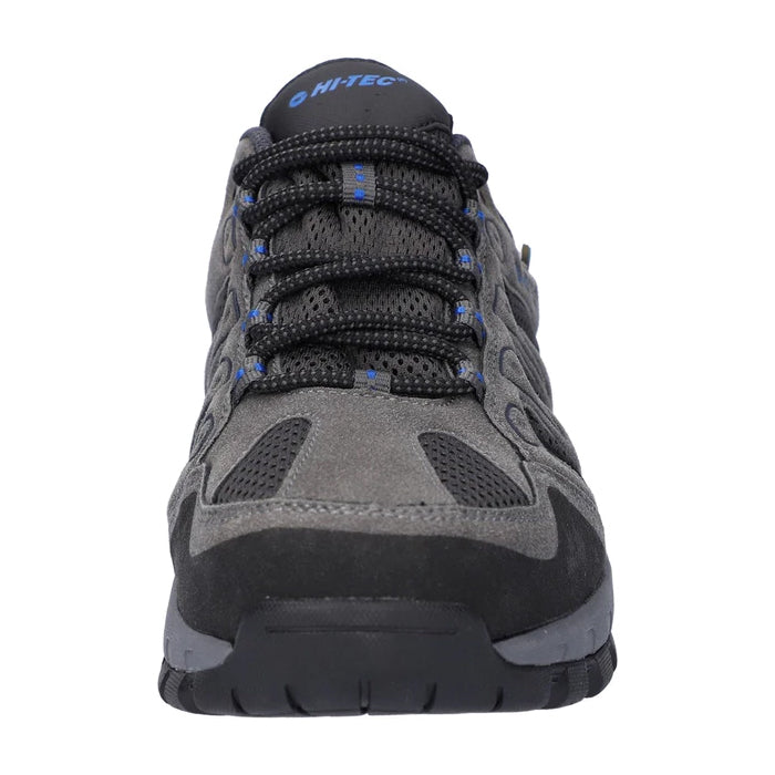 Hi-Tec Torca Low Charcoal/Blue Waterproof Walking Shoes