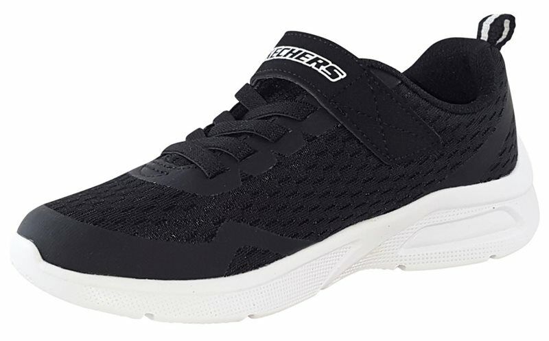 Skechers Kids Microspec Max Torvix Black Trainer 403775L/BLK