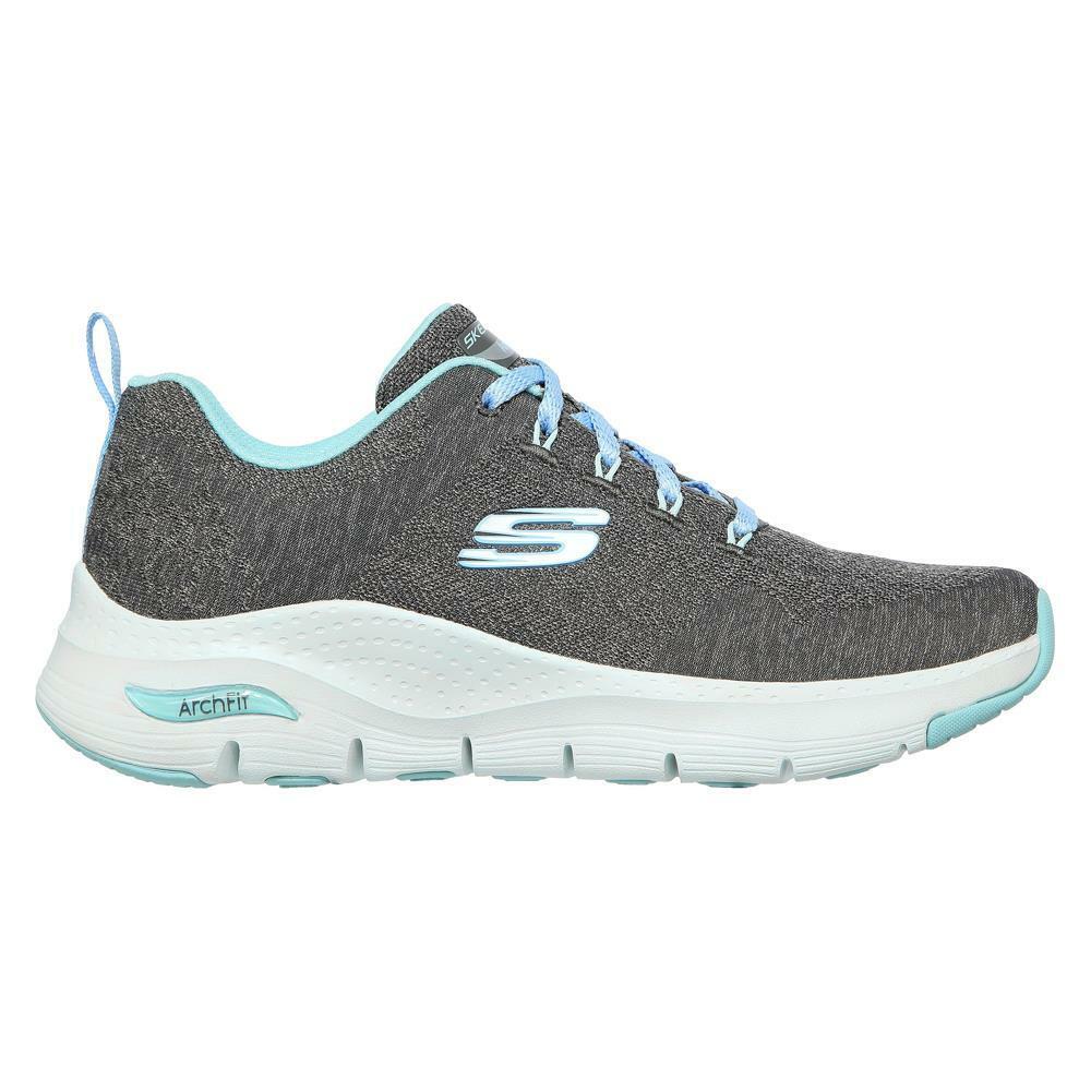 Skechers Ladies Arch Fit Comfy Wave Podiatrist Approved Shoes 149414/CCTQ