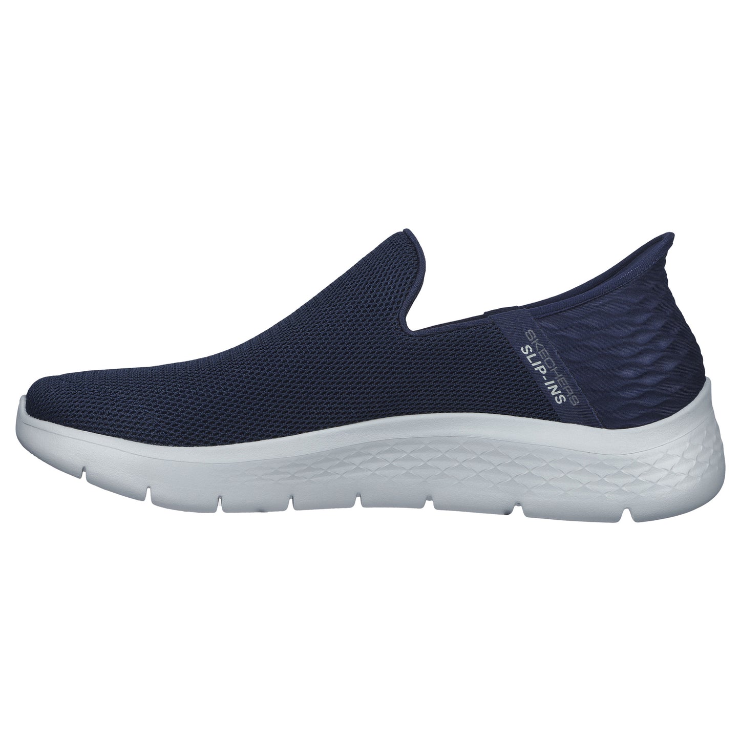 Skechers Go Walk Flex No Hands Navy Slip On Lightweight Shoes