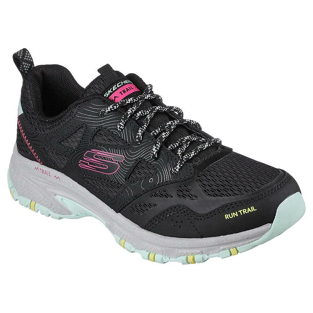 Skechers Ladies Hillcrest Pure Escapade Black Multi Trail Shoes 149821/BKMT