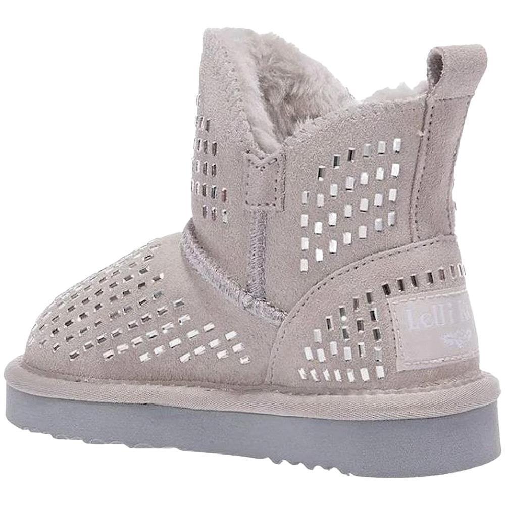 Lelli Kelly LK2267 (ER86) Lisa Grigio Grey Warm Lined Ankle Boots