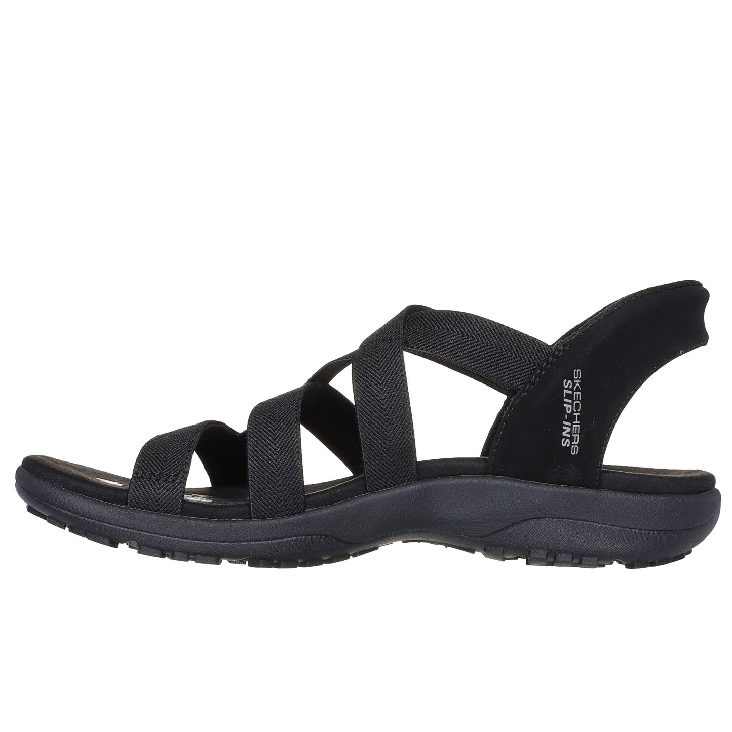 Skechers Womens Slip Ins Sandals Black 163460/BBK