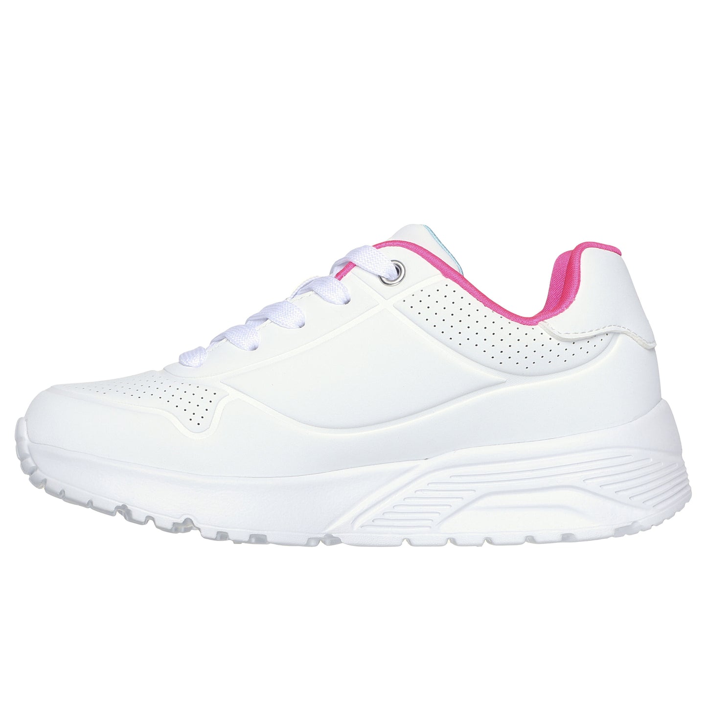 Skechers Kids Trainers Uno Lite My Drip White 310391/WMN