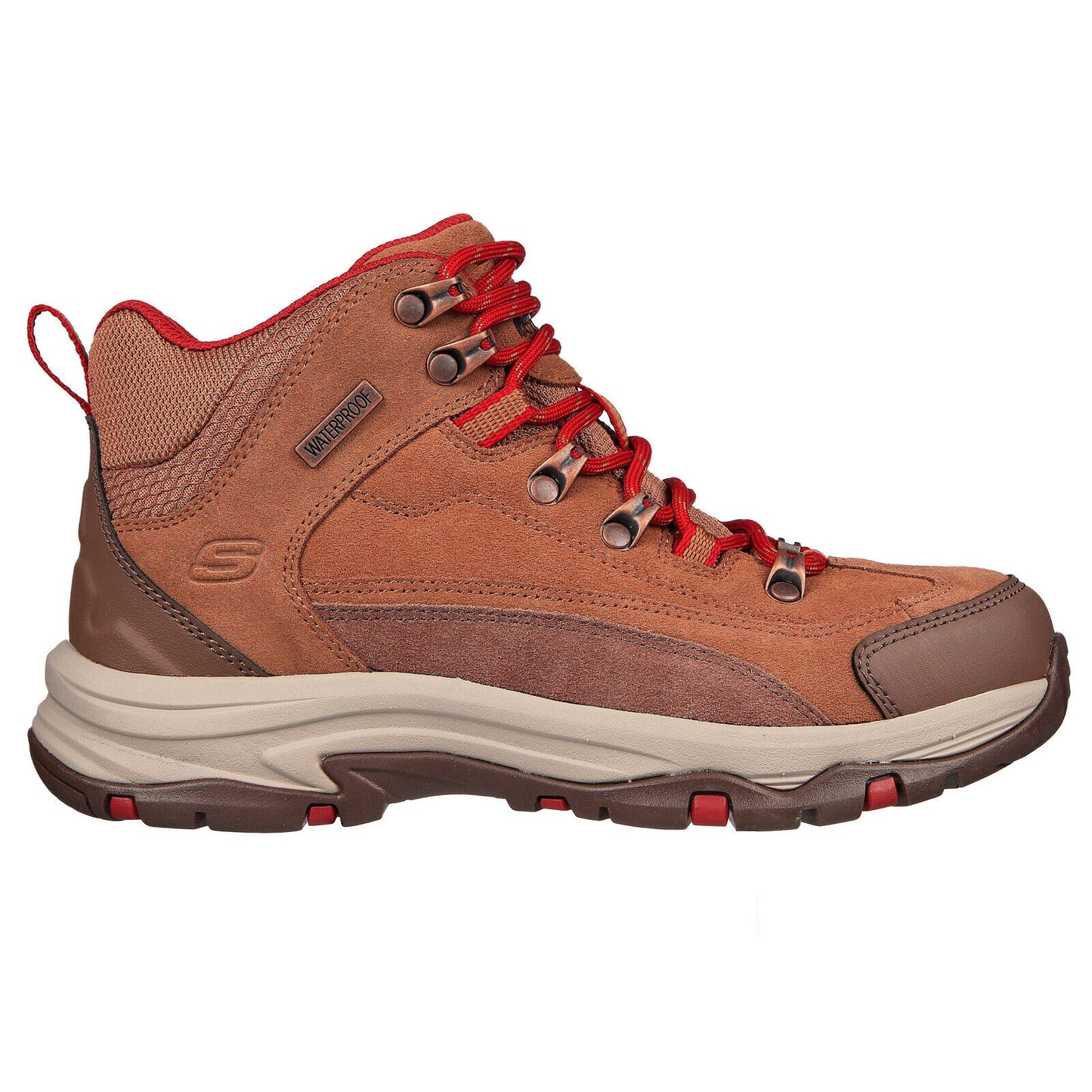 Skechers Trego Alpine Trail Brown Waterproof All Terrain Ankle Boots
