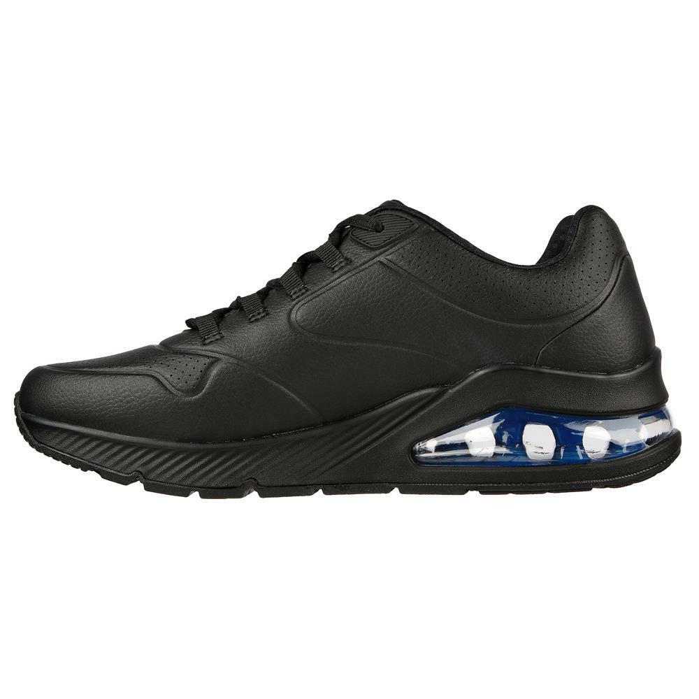 Skechers Mens Uno 2 Black/Blue Trainers 232181/BKBL