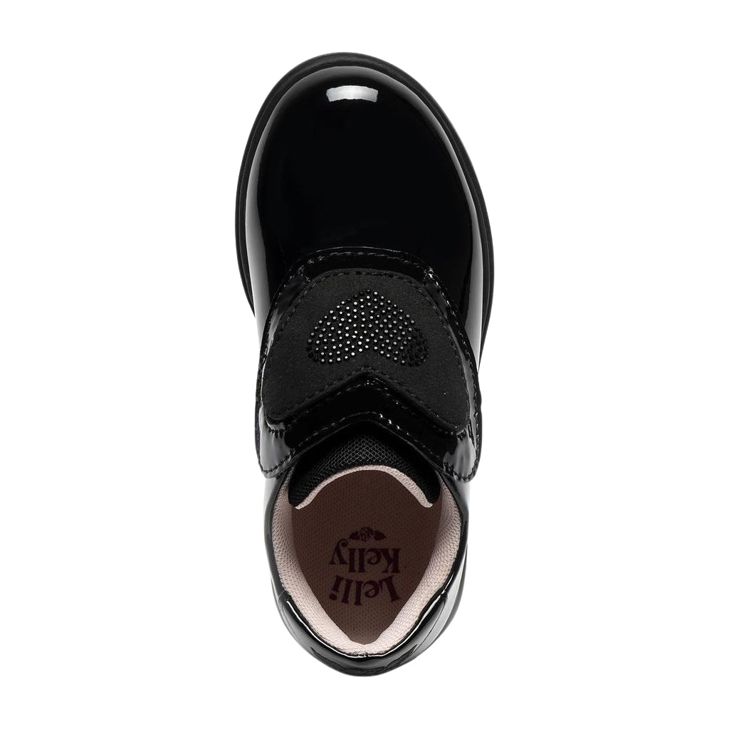 Lelli Kelly Ellie Black Patent School Shoes LK8940 NE03