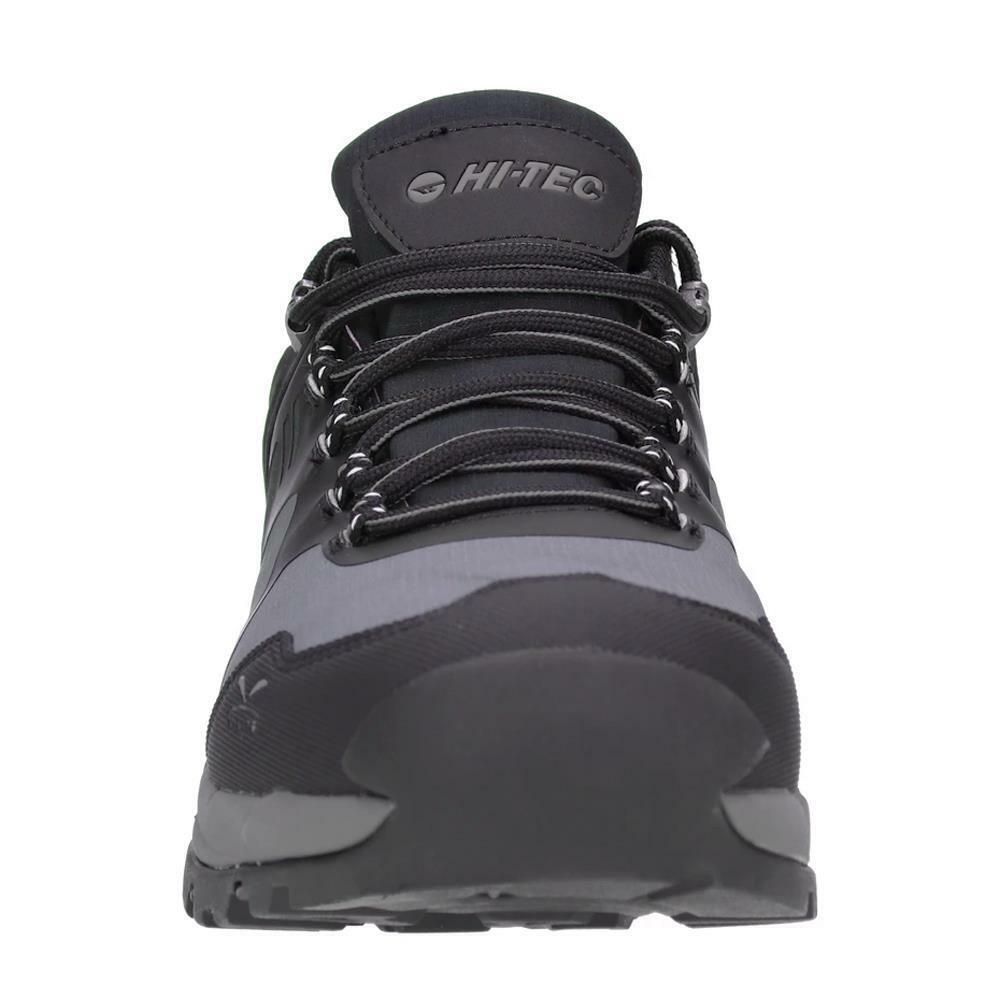 Hi-Tec Psych Low Black/Grey Waterproof Vegan Friendly Walking Shoes