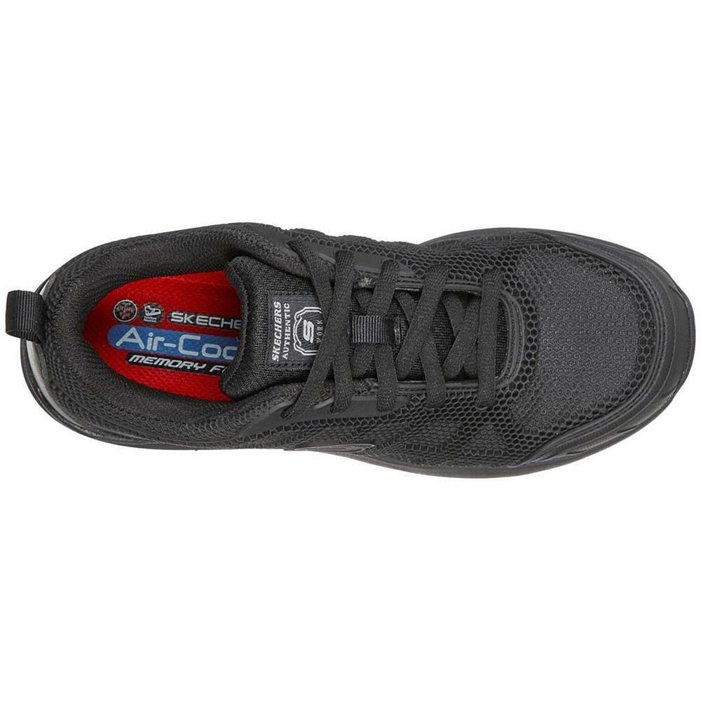 Skechers Ladies Bulklin Ayak Black Composite Toe Safety Shoes 77289EC/BBK