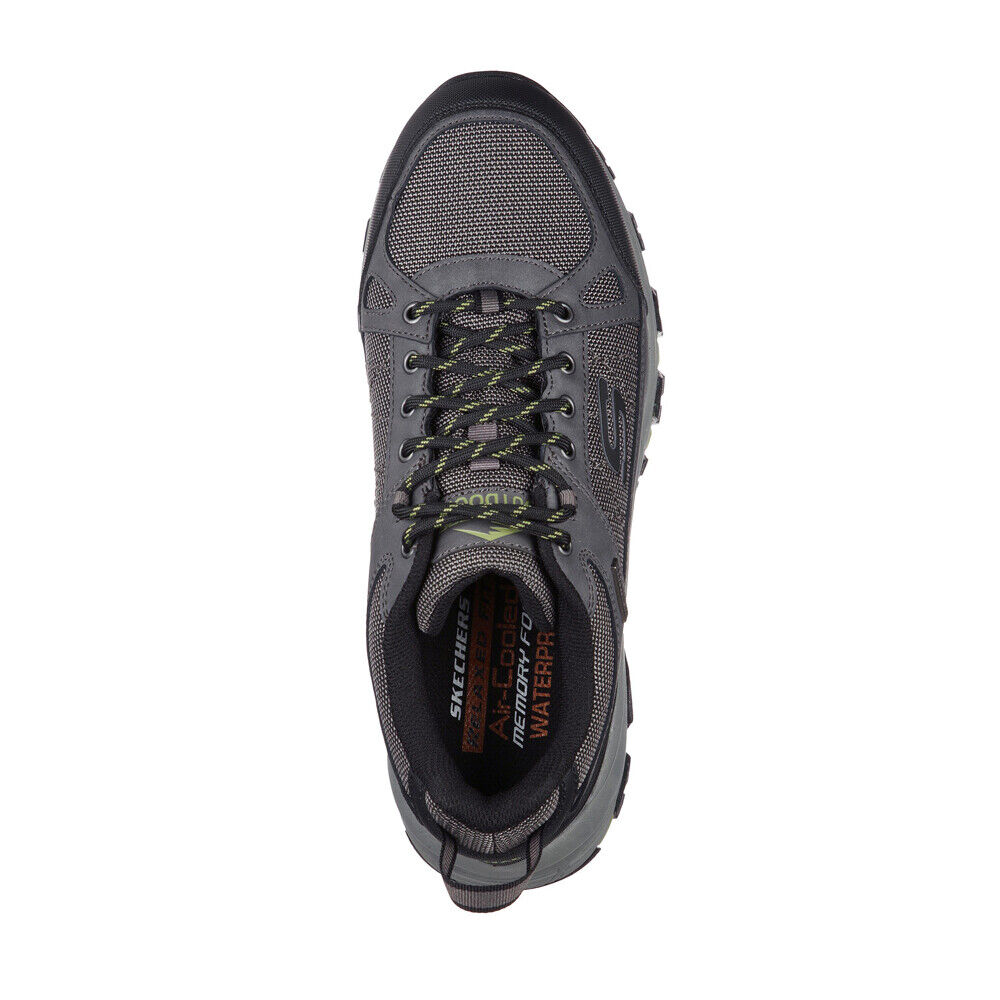 Skechers Mens Selmen Cormack Charcoal Waterproof Shoes 204427/CHAR