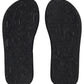 Quiksilver Boys Molokai Layback II Black Tropical Toe Post Flip Flops Sandals