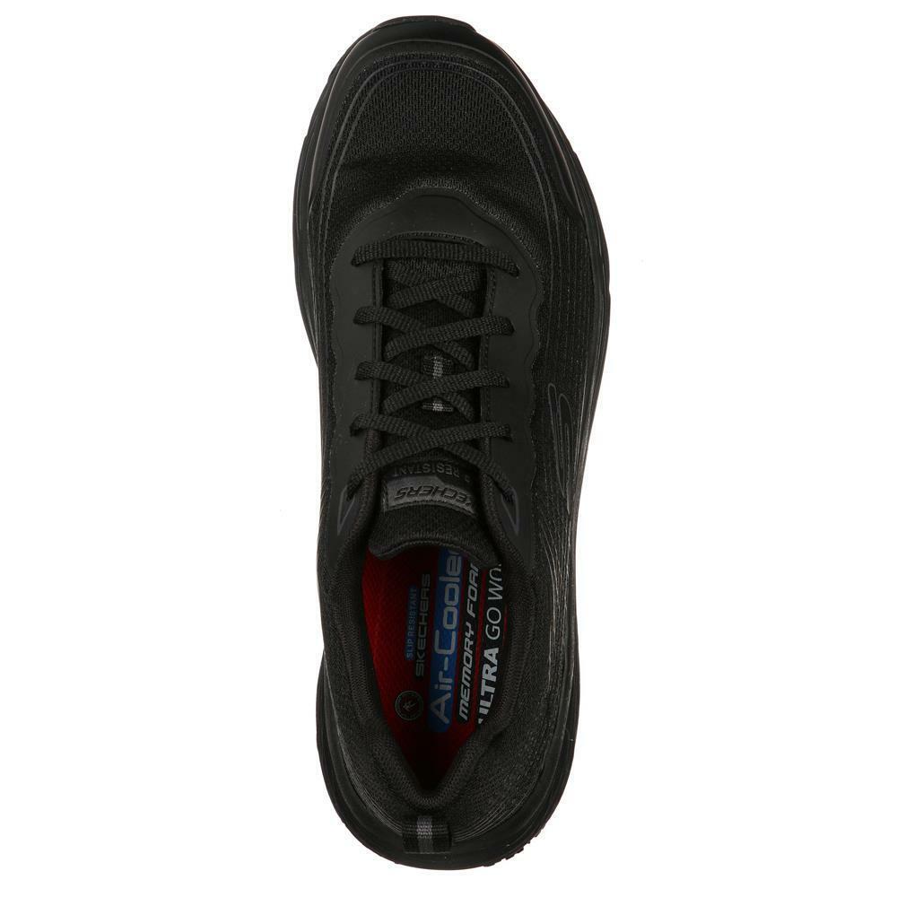 Skechers Max Cushioning Elite SR Rytas Black Slip Resistant Shoes 200021EC/BLK