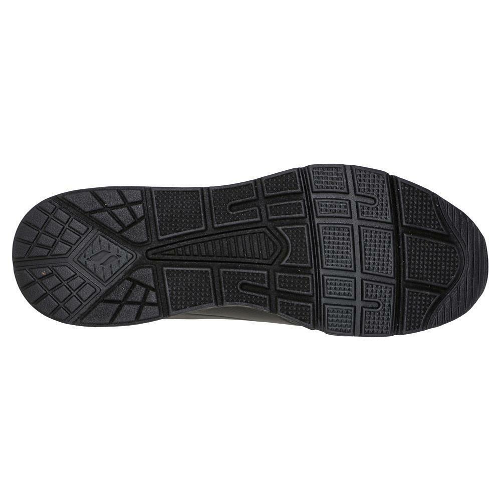 Skechers Mens Uno 2 Black/Blue Trainers 232181/BKBL