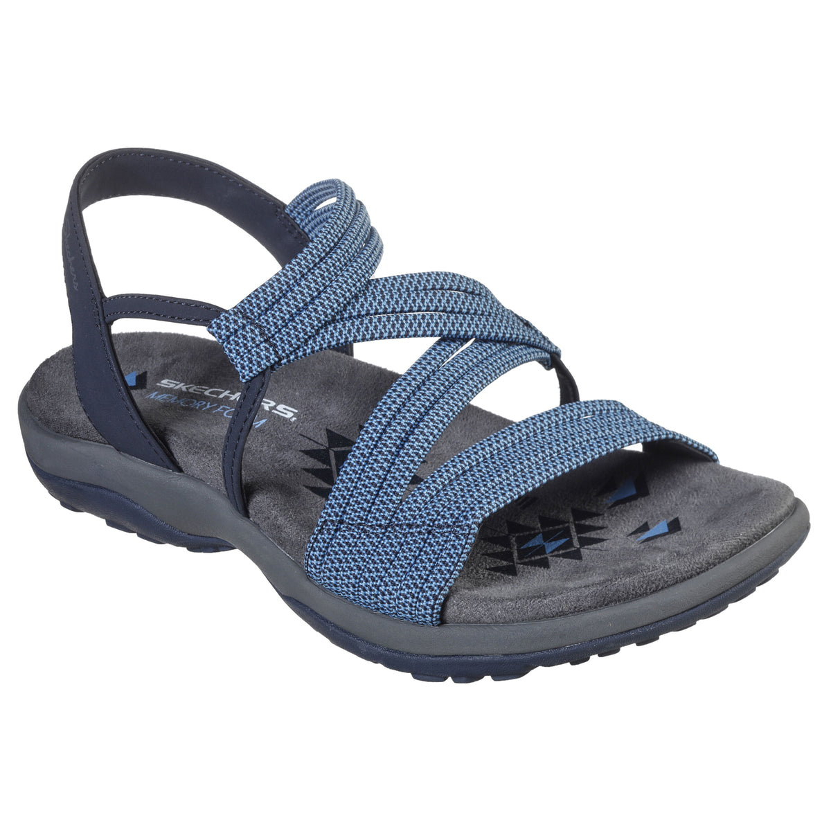Skechers Navy Ladies Reggae Slim Skech Appeal Strap Slip On Sandals 41180/NVY