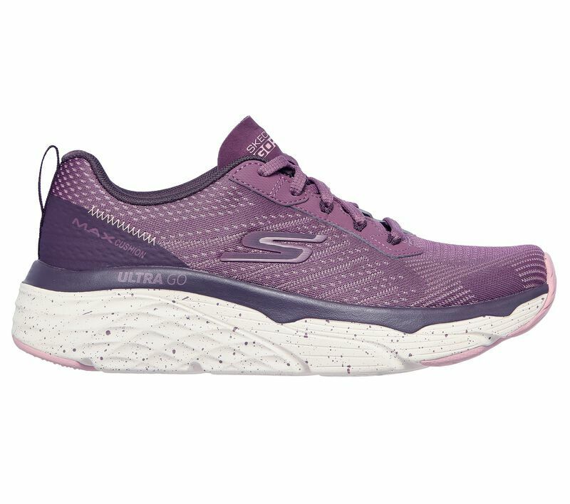 Skechers Ladies Max Cushioning Elite Limitless Intensity Shoes 128269/BURG