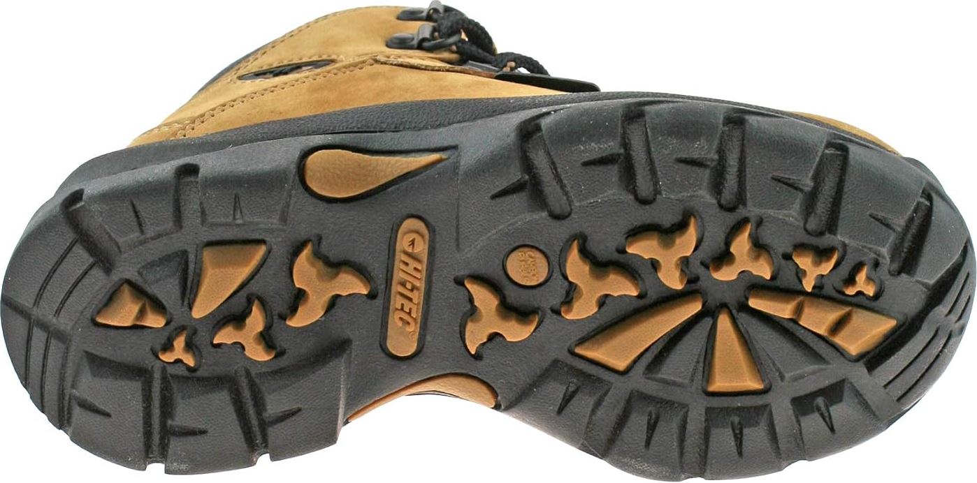 HI-TEC Kids Altitude II JX Light Hiking Tan Walking Boots