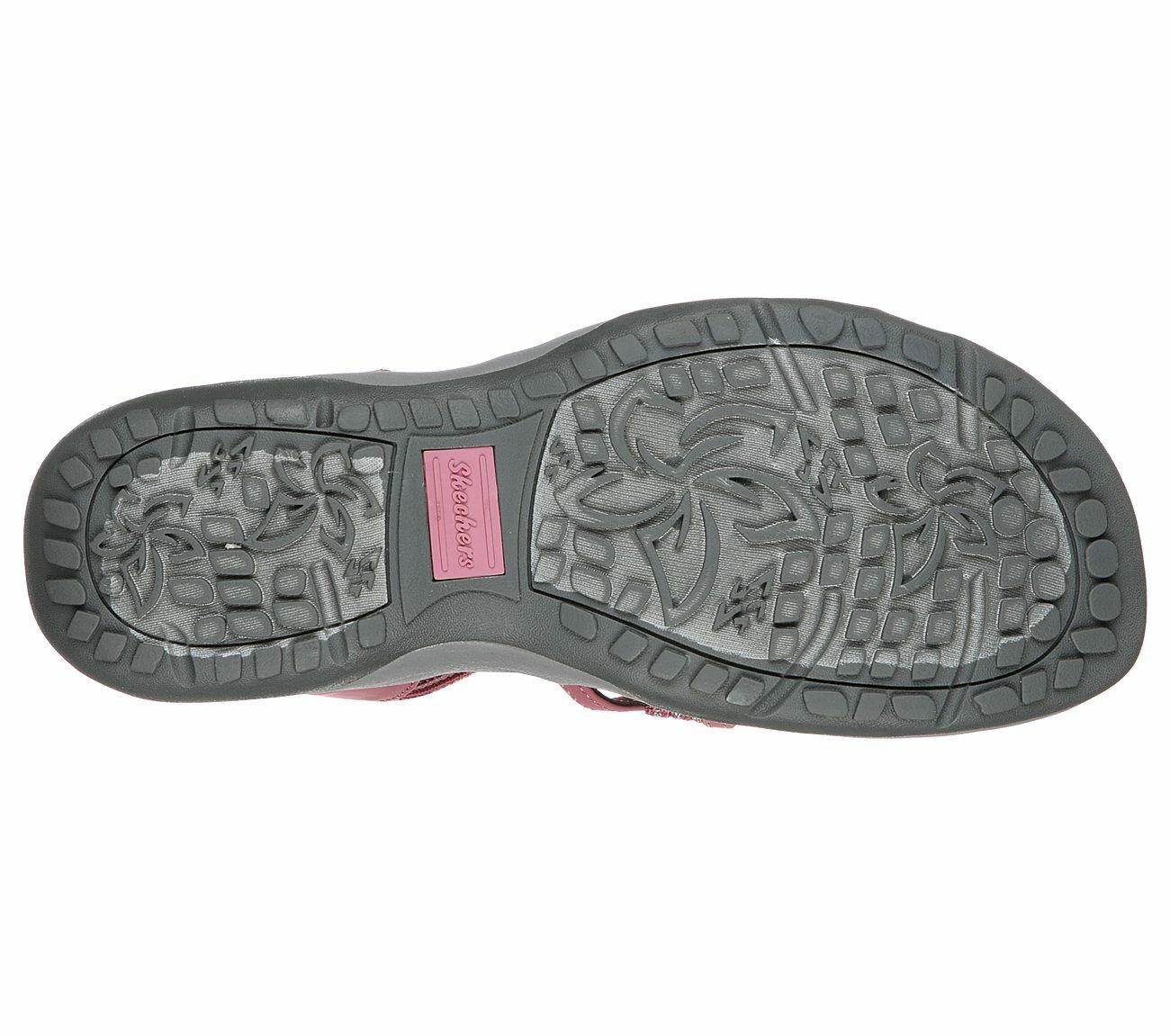 Skechers Ladies Reggae Slim Stretch Slinky Pink Sandals 163072/ROS