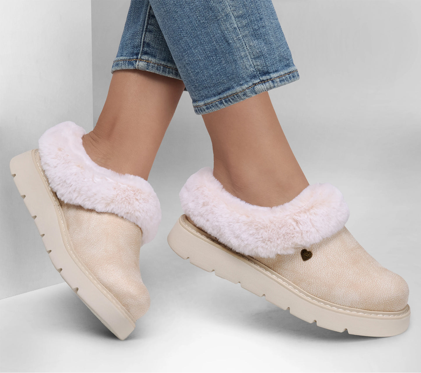 Skechers Bobs Womens Slippers Cozy Blend 114762