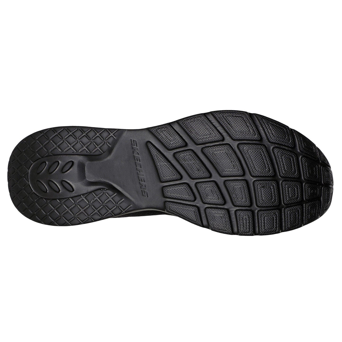 Skechers Mens Dynamite 2.0 Setner Black Slip On Lightweight Vegan Trainers Shoes
