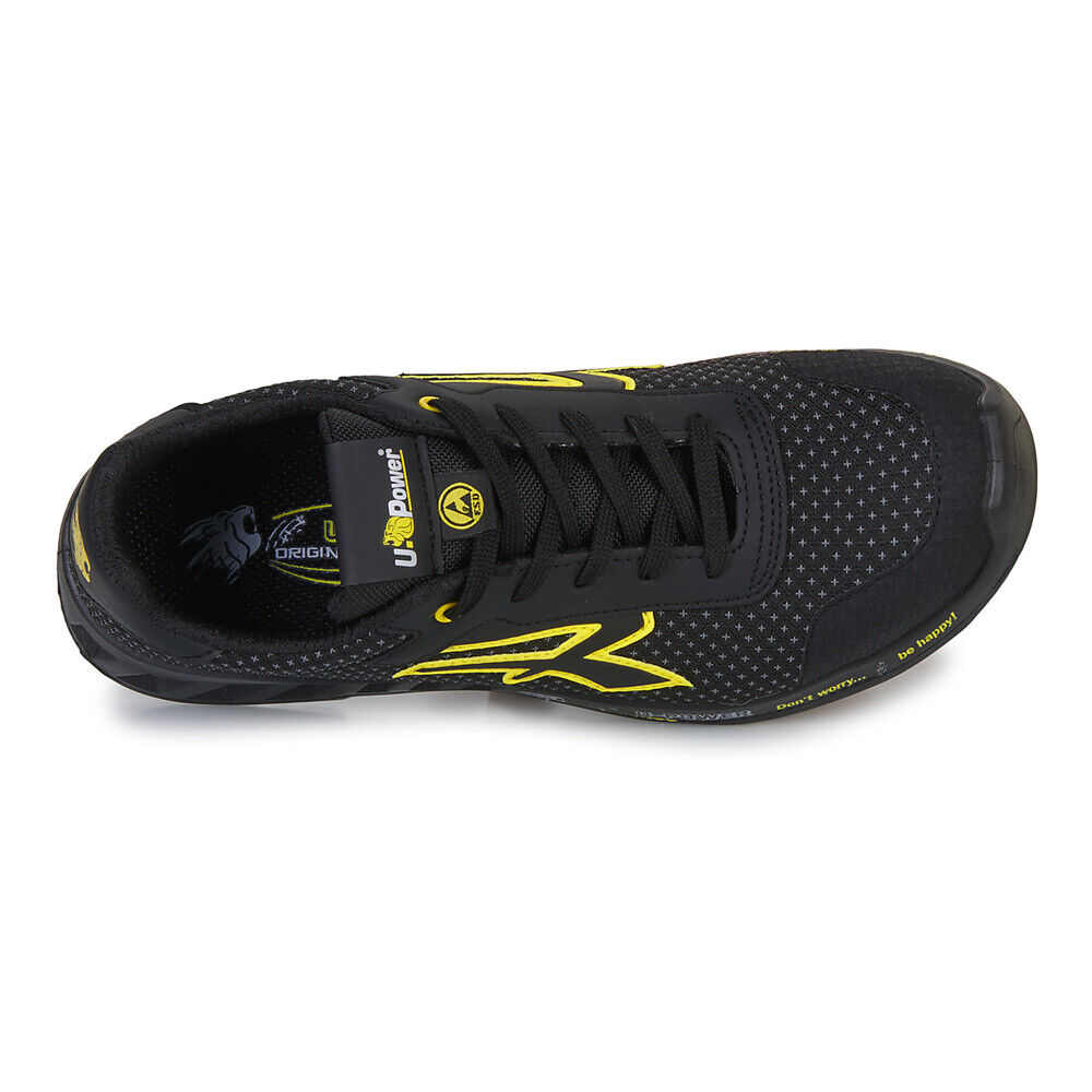 UPower Unisex Matt Lightweight Water Repellent Anti Slip Safety Shoes