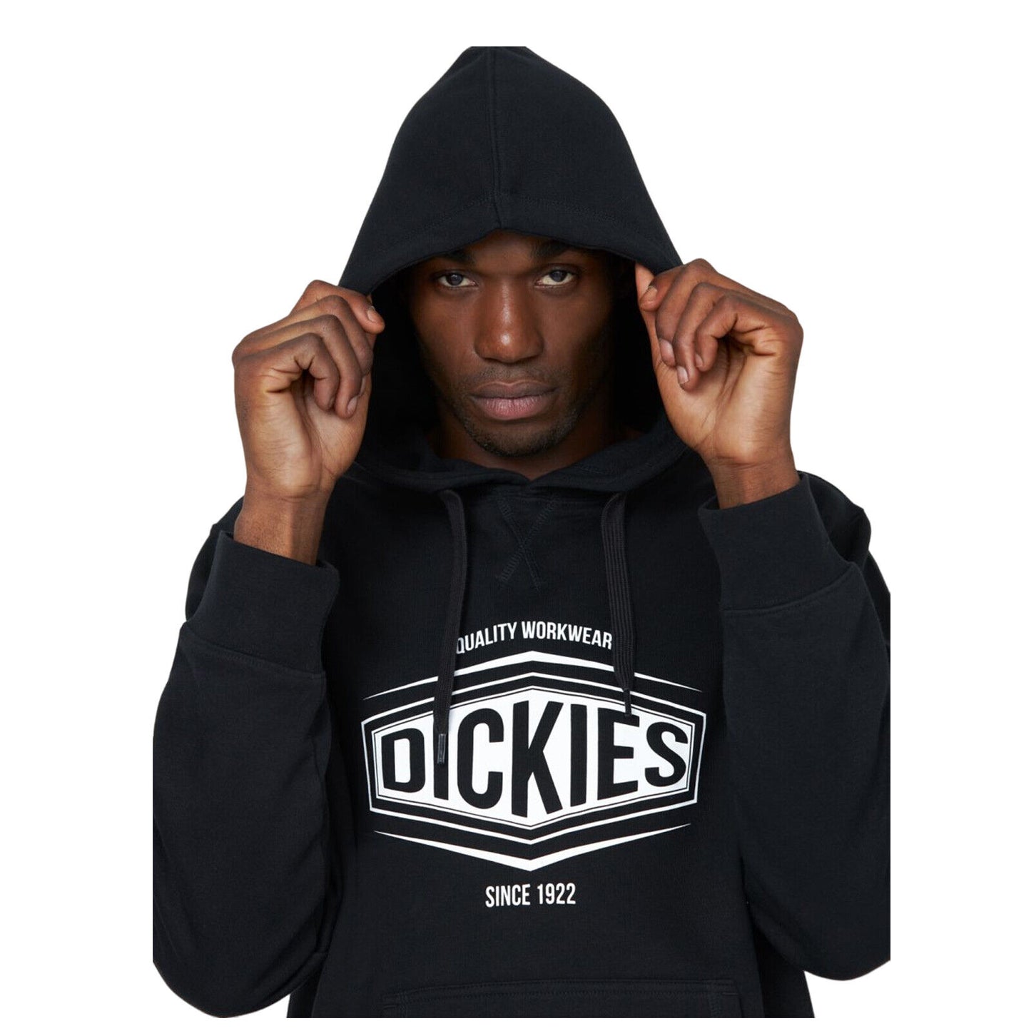 Dickies Rockfield Hoodie Sweatshirt Mens Workwear Black SH3011