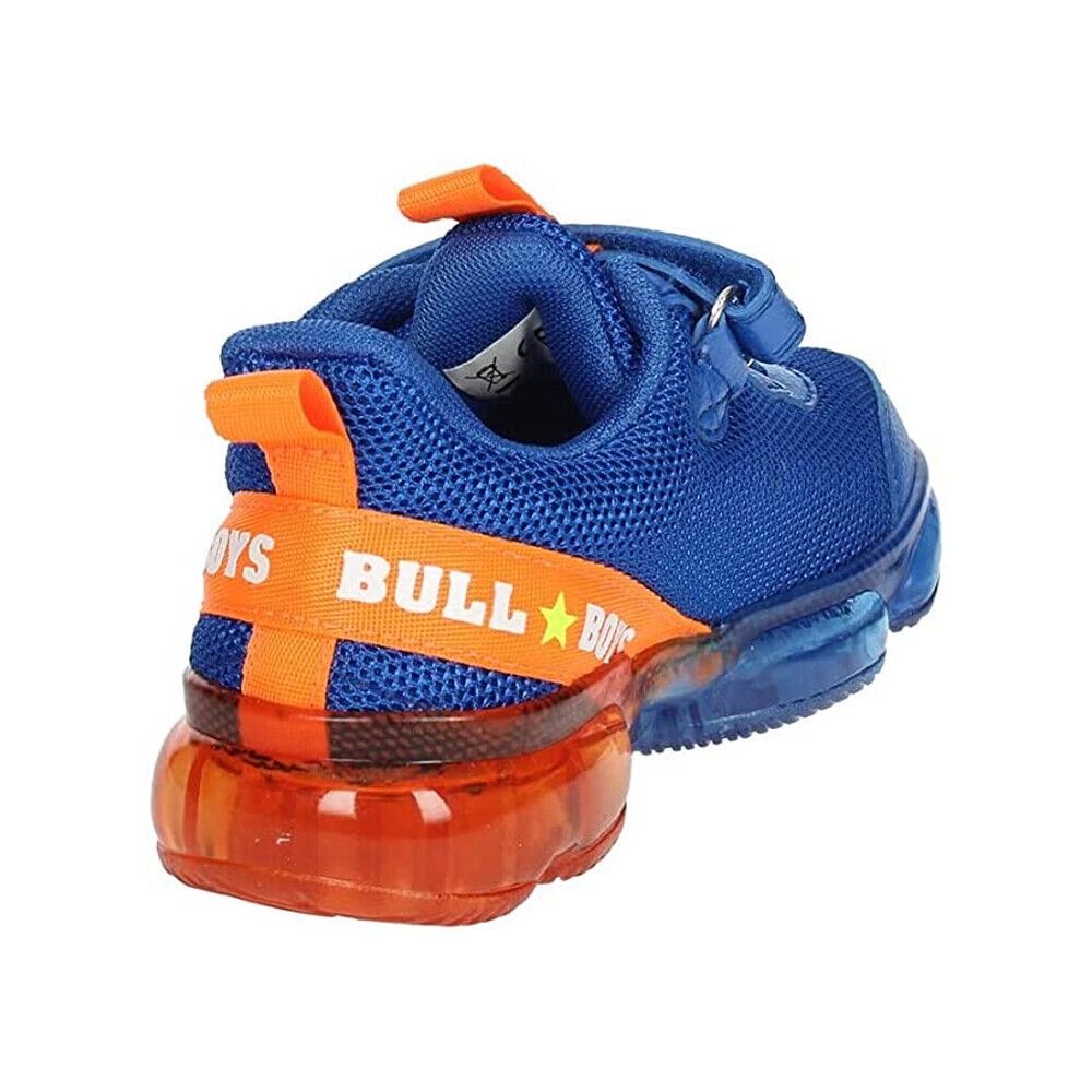 Bull Boys T-Rex Dinosaur Royal Light Up Flashing Trainers Shoes