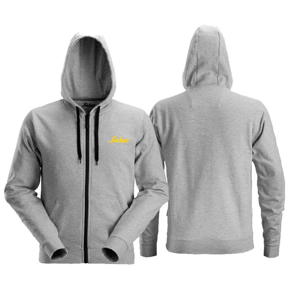 Mens Snickers Workwear Logo Classic Zip Through Hoodie 2801