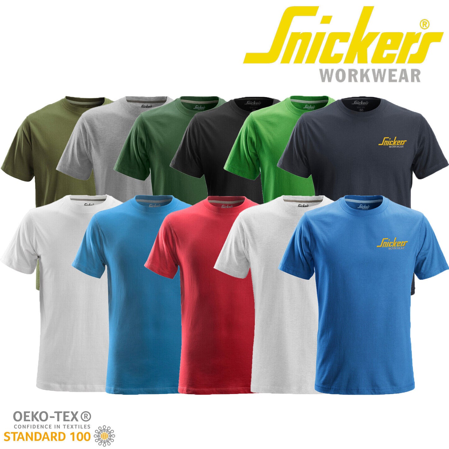 Mens Snickers Workwear Special Edition Embroidered Logo Classic T-Shirt 2502