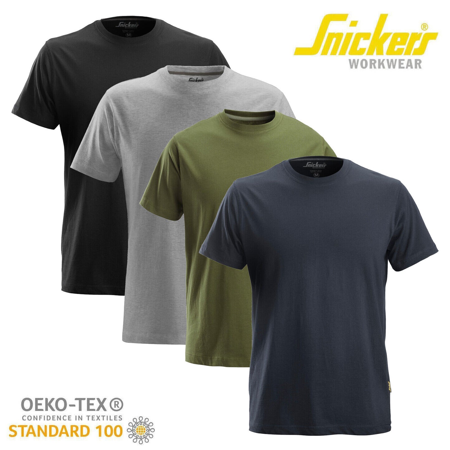 Mens Snickers Plain Classic T-Shirt 2502