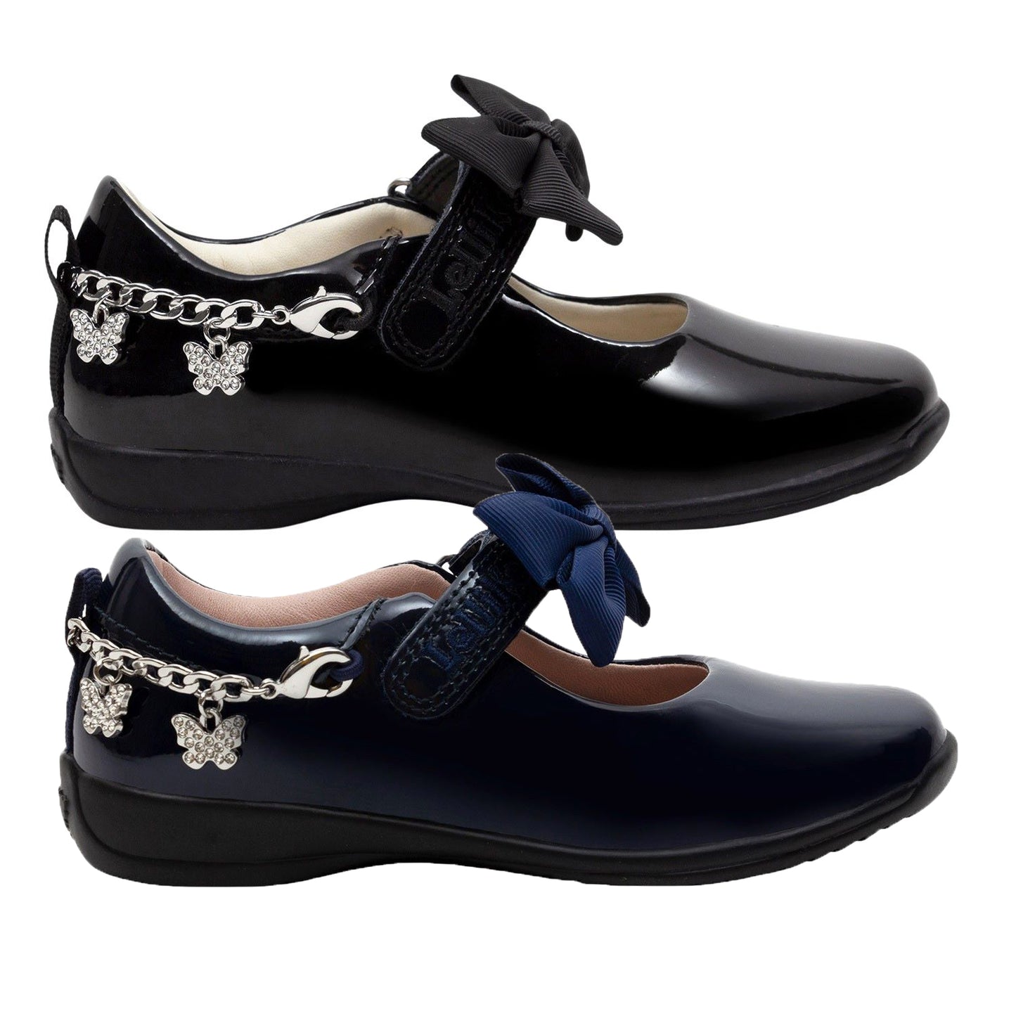 Lelli Kelly LK8490 Izzy F Fit Patent School Shoes