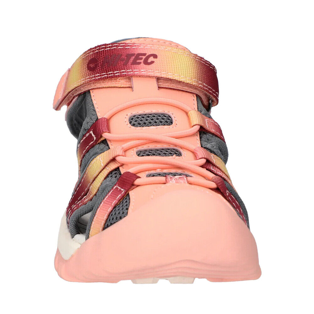Hi-Tec Jack JRG Peach/Pink/Yellow Water Friendly Vegan Sandals