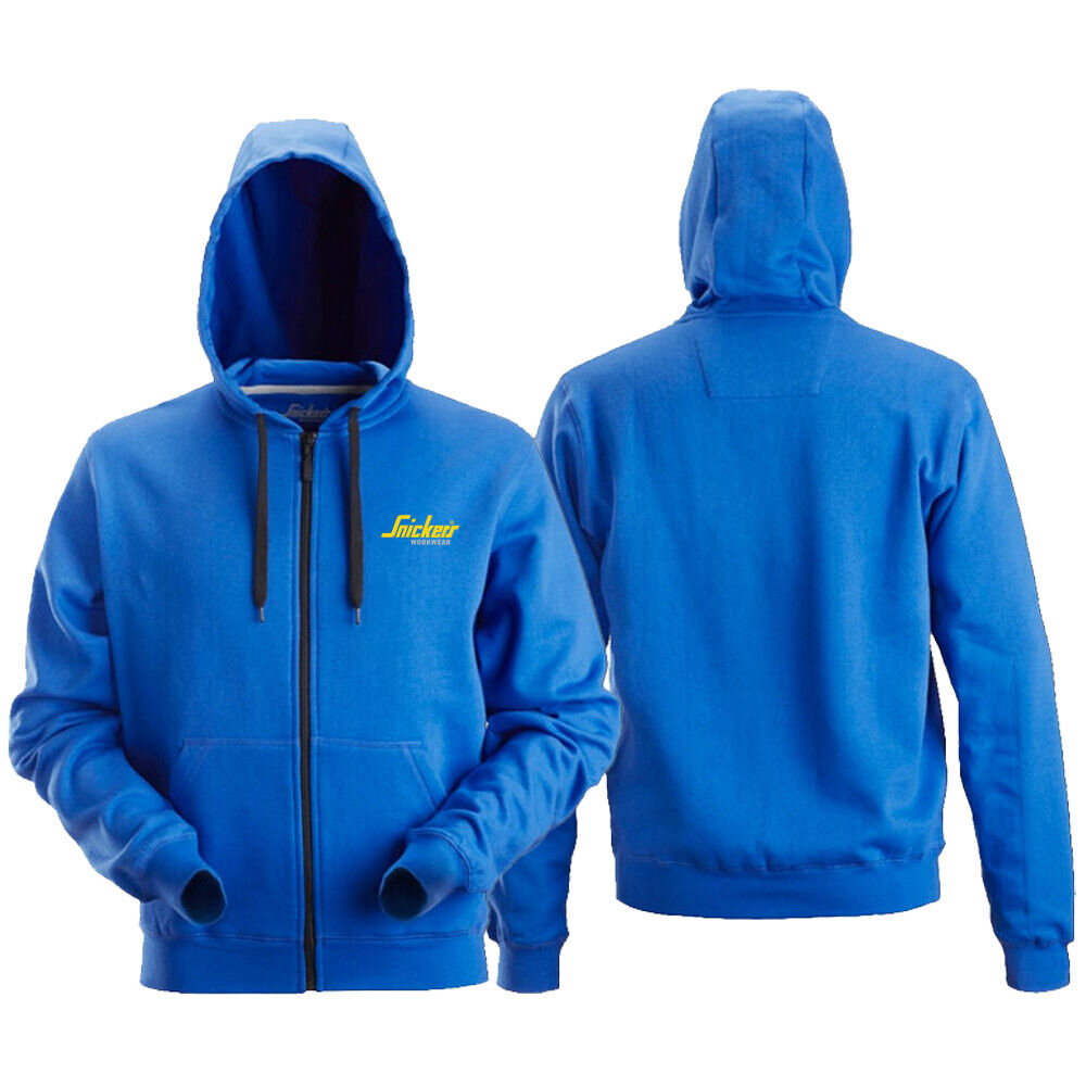 Mens Snickers Workwear Logo Classic Zip Through Hoodie 2801