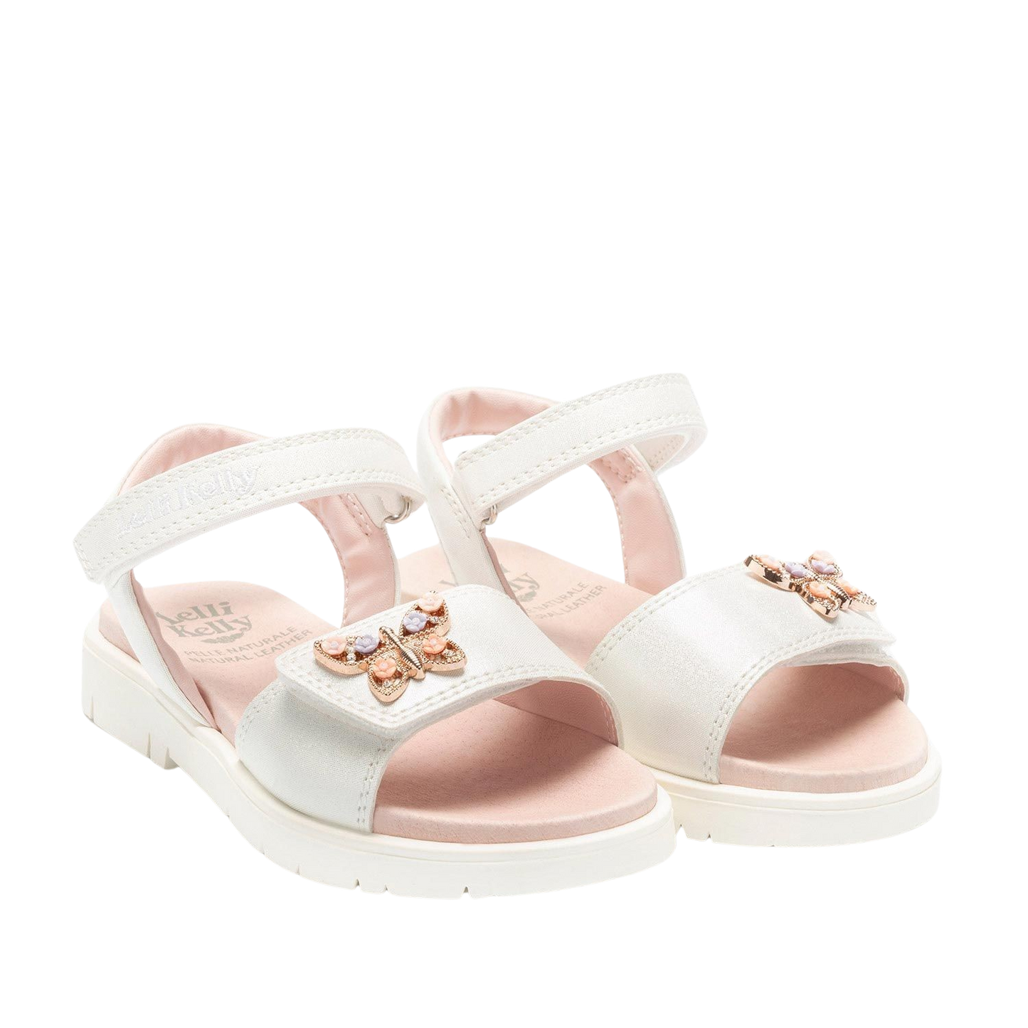 Lelli Kelly LK4219 (BI01) Alice White Butterfly Sandals