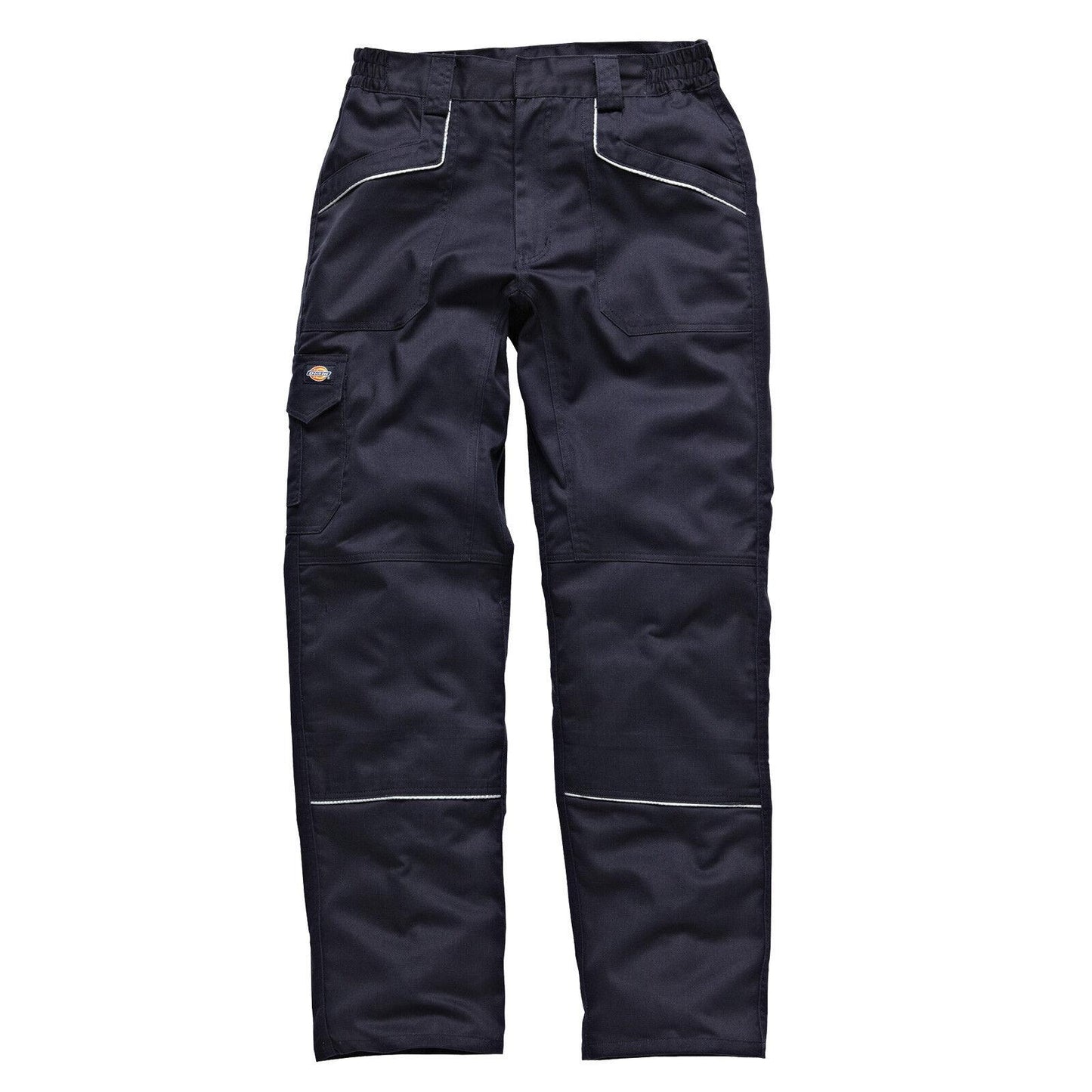 Dickies Industry 260 Elasticated Trousers Navy Work Pants IN1001