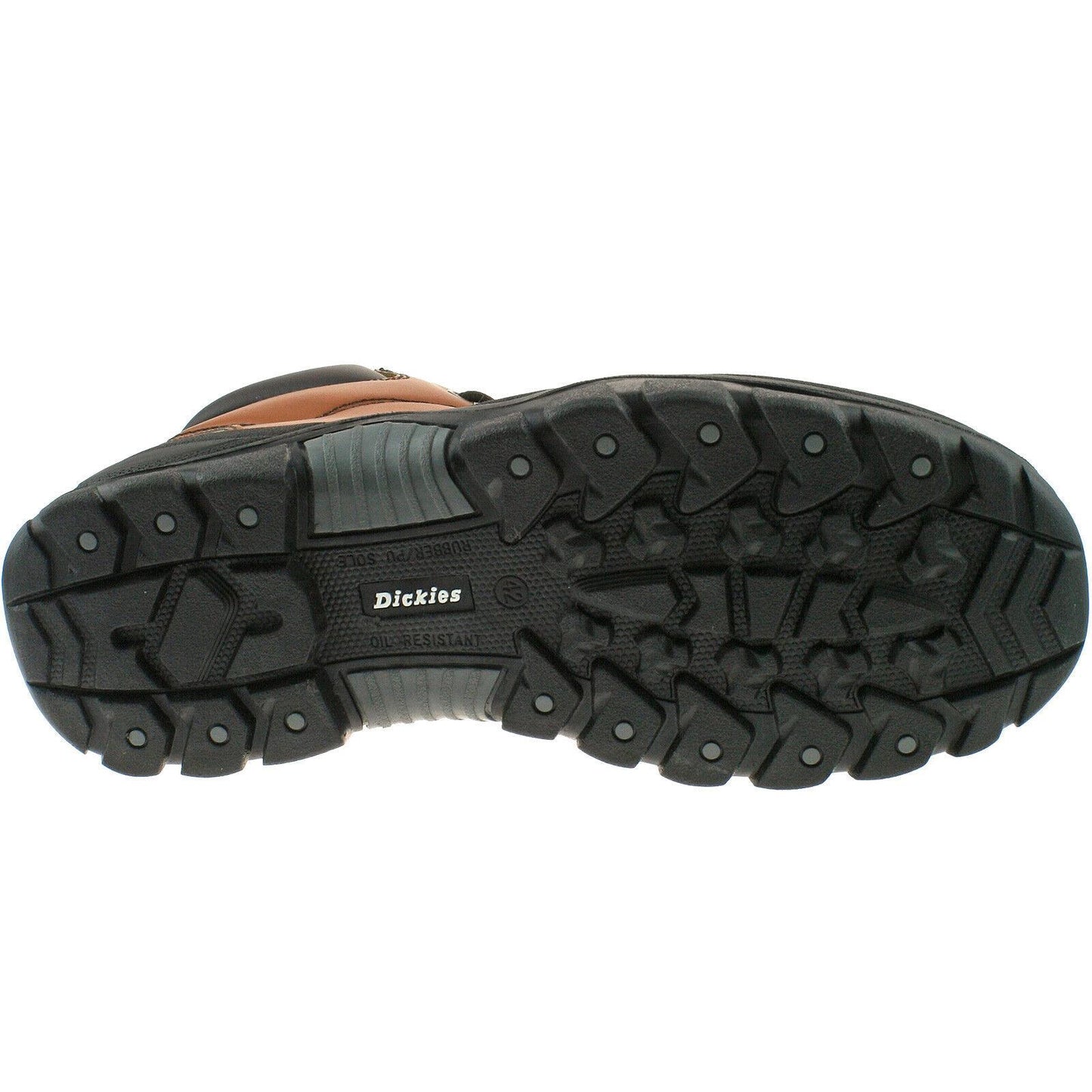 Mens Dickies Newark Safety Work Boots Black Brown Chestnut