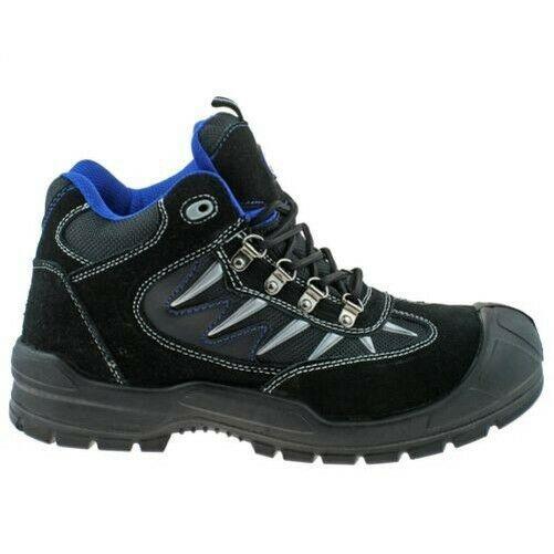 Mens Dickies Storm II Black Safety Work Boots Steel Toe Cap Hiker FA23385S